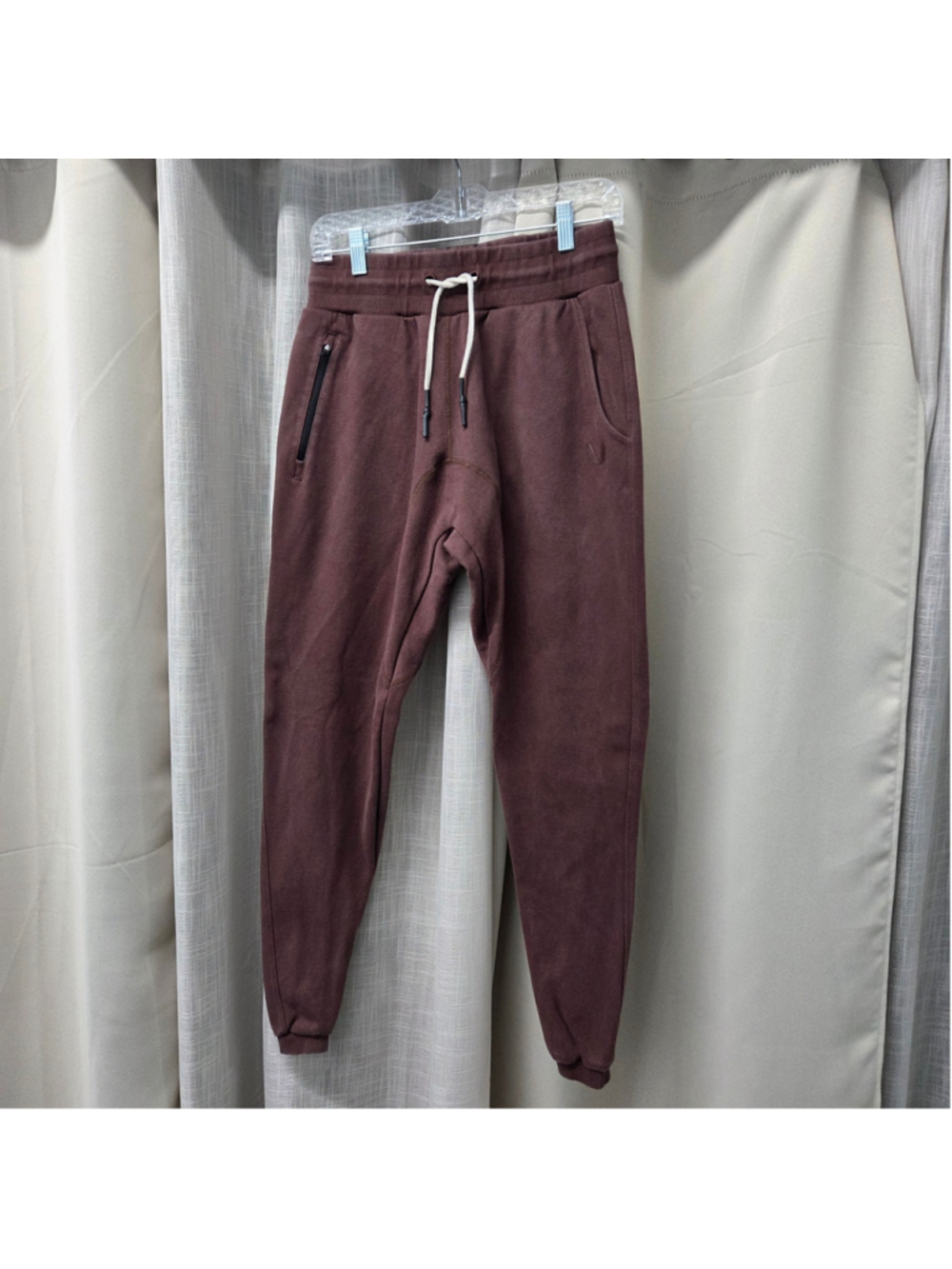 ASRV Technical Sportswear Men’s M Tech-Terry Joggers Sweatpants Brown Mahogany